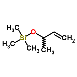 Silane,trimethyl[(1-methyl-2-propen-1-yl)oxy]- Structure,18269-41-5Structure