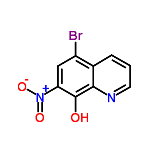 8-Quinolinol,5-bromo-7-nitro- Structure,18472-04-3Structure