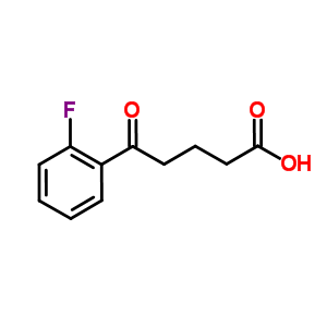 5-(2-Fluorophenyl)-5-oxopentanoic acid Structure,199664-70-5Structure