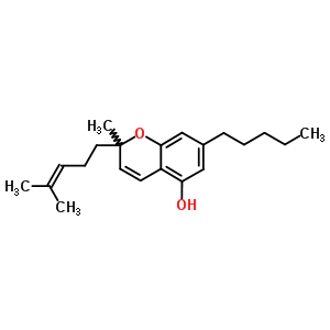 Cannabichromene Structure,20675-51-8Structure