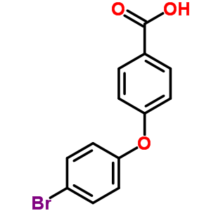 4-(4-Bromophenoxy)benzoic acid Structure,21120-68-3Structure