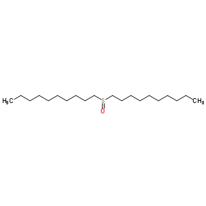 1-(Decylsulfinyl)decane Structure,2168-95-8Structure