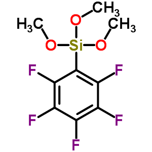 Trimethoxy(pentafluorophenyl)silane Structure,223668-64-2Structure