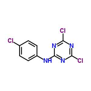 4-Chloroanilino-4,6-dichloro-1,3,5-triazine Structure,2272-29-9Structure