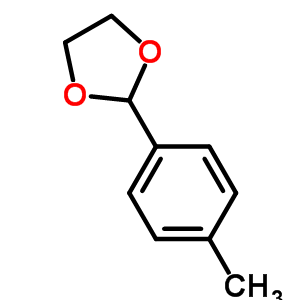 1,3-Dioxolane,2-(4-methylphenyl)-(9ci) Structure,2403-51-2Structure