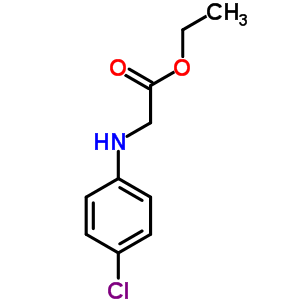 Ethyl 2-(4-chloroanilino)acetate Structure,2521-89-3Structure