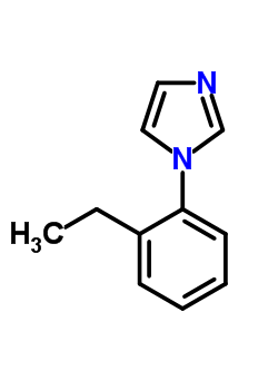 1-(2-Ethyl-phenyl)-1h-imidazole Structure,25364-41-4Structure