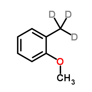 2-Methoxytoluene-a,a,a-d3 Structure,258832-47-2Structure