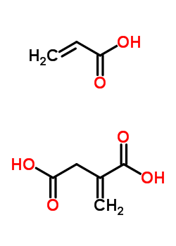 Acrylid acid itaconic acid copolymer Structure,25948-33-8Structure