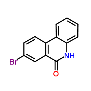 6(5H)-phenanthridinone,8-bromo- Structure,26689-66-7Structure