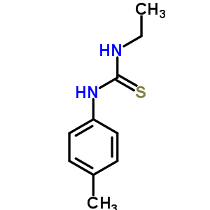 Thiourea,n-ethyl-n-(4-methylphenyl)- Structure,2827-18-1Structure