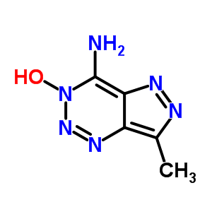 5H-pyrazolo[4,3-d]-1,2,3-triazin-4-amine,7-methyl-, 3-oxide Structure,28668-14-6Structure