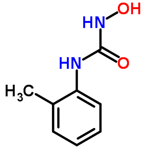 Urea,n-hydroxy-n-(2-methylphenyl)- Structure,28788-17-2Structure