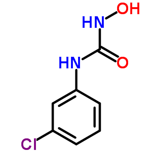 Urea,n-(3-chlorophenyl)-n-hydroxy- Structure,28788-18-3Structure