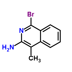 1-Bromo-4-methylisoquinolin-3-amine Structure,28970-71-0Structure