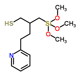 2-(2-Pyridylethyl)thiopropyltrimethoxysilane Structure,29098-72-4Structure