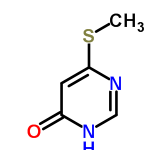 4(1H)-pyrimidinone, 6-(methylthio)-(9ci) Structure,30001-45-7Structure