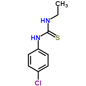 Thiourea,n-(4-chlorophenyl)-n-ethyl- Structure,30904-99-5Structure