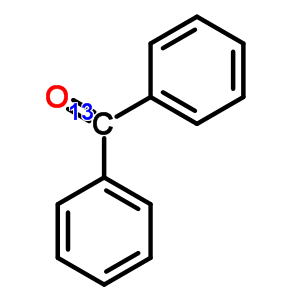 Benzophenone-13c1 (carbonyl-13c) Structure,32488-48-5Structure