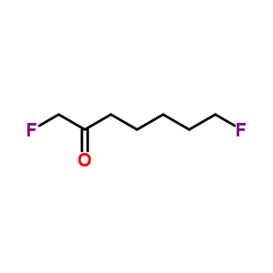 2-Heptanone, 1,7-difluoro- Structure,333-06-2Structure