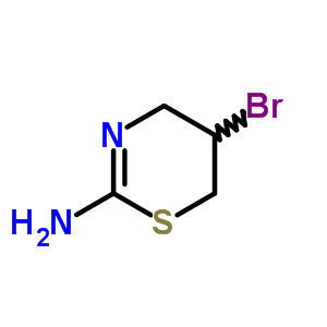 5-Bromo-5,6-dihydro-4h-1,3-thiazin-2-amine Structure,34025-36-0Structure