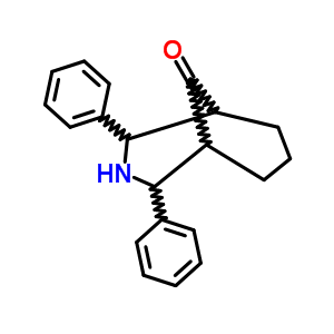 6,8-Diphenyl-7-azabicyclo[3.3.1]nonan-9-one Structure,34025-58-6Structure