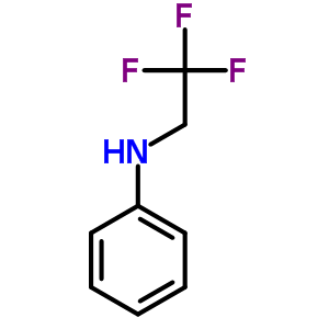 N-(2,2,2-trifluoroethyl)aniline Structure,351-61-1Structure