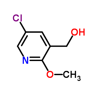 3-Pyridinemethanol, 5-chloro-2-methoxy Structure,351410-46-3Structure