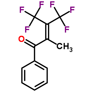 4,4,4-Trifluoro-2-methyl-1-phenyl-3-(trifluoromethyl)but-2-en-1-one Structure,35444-12-3Structure