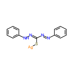 Dithizone silver complex Structure,36539-86-3Structure