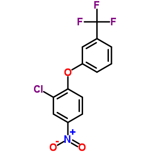 Benzene, 2-chloro-4-nitro-1-[3-(trifluoromethyl)phenoxy]- Structure,40718-13-6Structure