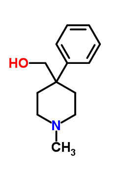 (1-Methyl-4-phenyl-piperidin-4-yl)-methanol Structure,4220-10-4Structure