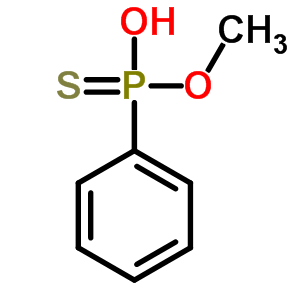 Phenyl-phosphonothioic acid methyl ester Structure,42976-67-0Structure