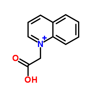 2-喹啉-1-乙酸結(jié)構(gòu)式_46273-39-6結(jié)構(gòu)式