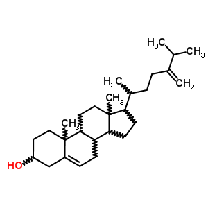 5,24(28)-Cholestadien-24-methylen-3beta-ol Structure,474-63-5Structure