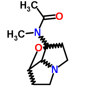 N-((2r,3s,3as,4s,6as)-hexahydro-2,4-methano-4h-furo(3,2-b)pyrrol-3-yl)-n-methyl-acetamide Structure,4914-36-7Structure