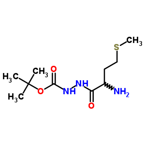 Tert-butyl n-[(2-amino-4-methylsulfanyl-butanoyl)amino]carbamate Structure,4976-76-5Structure