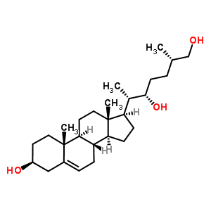 (22S,25s)-cholest-5-ene-3beta,22,26-triol Structure,50982-38-2Structure