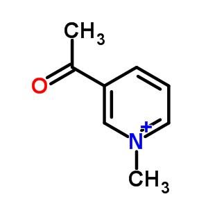 3-Acetyl-1-methylpyridinium Structure,51061-43-9Structure