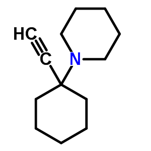 1-(1-Ethynylcyclohexyl)piperidine Structure,51165-02-7Structure