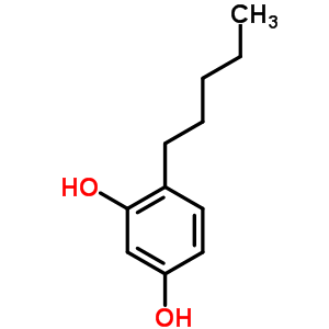 4-N-pentylresorcinol Structure,533-24-4Structure