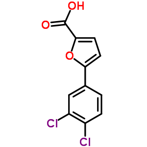 5-(3 4-Dichlorophenyl)-2-furonic acid Structure,54023-01-7Structure