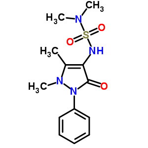 4-(Dimethylsulfamoylamino)-1,5-dimethyl-3-oxo-2-phenyl-pyrazole Structure,5433-61-4Structure