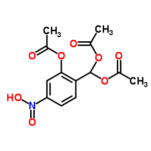 2-Acetoxy-4-nitro-benzaldiacetate Structure,54362-25-3Structure