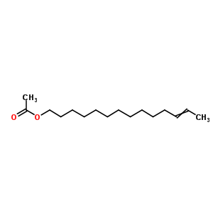 12-Tetradecen-1-ol acetate Structure,54897-70-0Structure