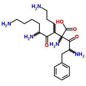 Lysyl-phenylalanyl-lysine Structure,54925-87-0Structure