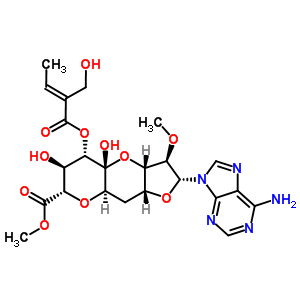 Herbicidin a Structure,55353-31-6Structure