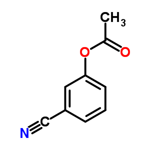 (3-Cyanophenyl) acetate Structure,55682-11-6Structure