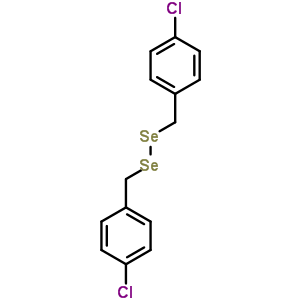 Bis(4-chlorobenzyl) diselenide Structure,56344-11-7Structure