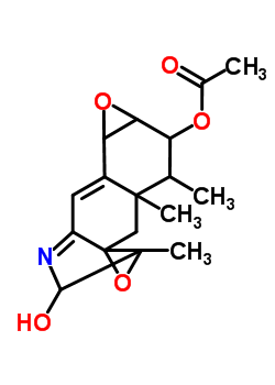 1A,2,4b,5a,6,7,7a,8-octahydro-1a,7,7a-trimethyl-oxireno(c)oxireno(3,4)benz(1,2-f)indole-2,6-diol 6-acetate Structure,56349-25-8Structure